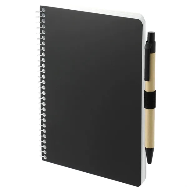 FSC® Mix 5'' x 7'' Spiral Notebook with Pen - FSC® Mix 5'' x 7'' Spiral Notebook with Pen - Image 4 of 21