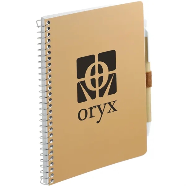 FSC® Mix 5'' x 7'' Spiral Notebook with Pen - FSC® Mix 5'' x 7'' Spiral Notebook with Pen - Image 20 of 21