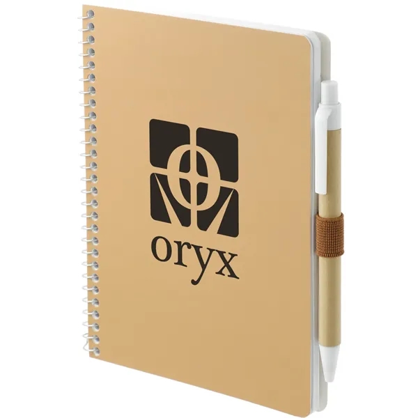 FSC® Mix 5'' x 7'' Spiral Notebook with Pen - FSC® Mix 5'' x 7'' Spiral Notebook with Pen - Image 18 of 21