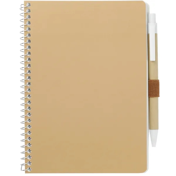 FSC® Mix 5'' x 7'' Spiral Notebook with Pen - FSC® Mix 5'' x 7'' Spiral Notebook with Pen - Image 16 of 21