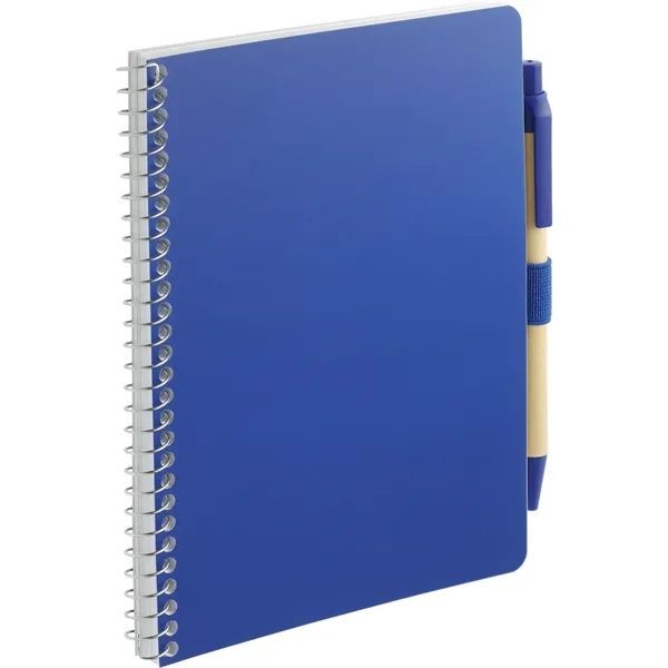 FSC® Mix 5'' x 7'' Spiral Notebook with Pen - FSC® Mix 5'' x 7'' Spiral Notebook with Pen - Image 13 of 21