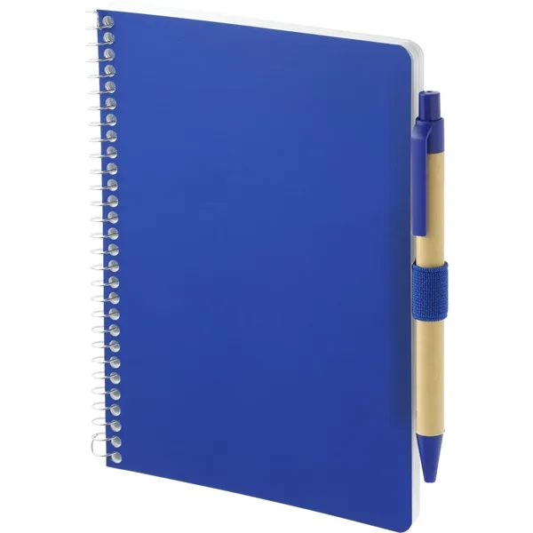 FSC® Mix 5'' x 7'' Spiral Notebook with Pen - FSC® Mix 5'' x 7'' Spiral Notebook with Pen - Image 11 of 21