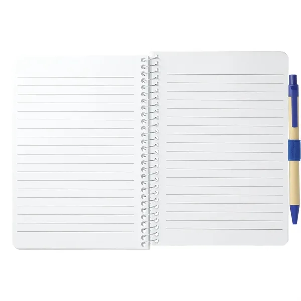 FSC® Mix 5'' x 7'' Spiral Notebook with Pen - FSC® Mix 5'' x 7'' Spiral Notebook with Pen - Image 9 of 21