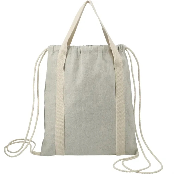 Repose 5oz. Recycled Cotton Drawstring Bag - Repose 5oz. Recycled Cotton Drawstring Bag - Image 2 of 7