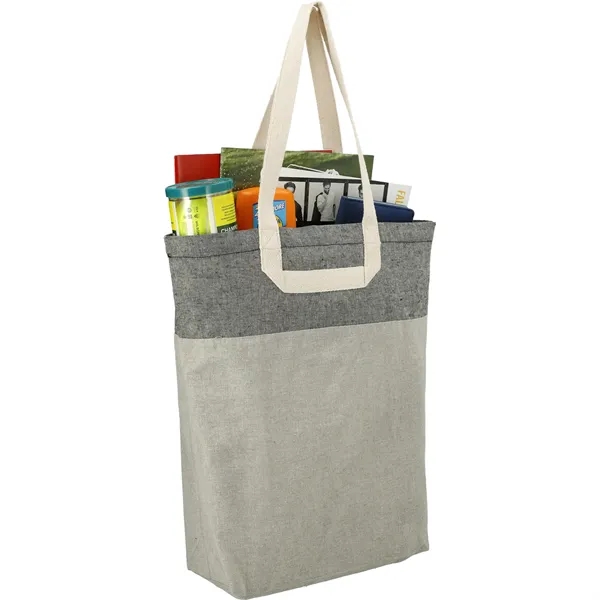 Recycled Cotton U-Handle Book Tote - Recycled Cotton U-Handle Book Tote - Image 4 of 5
