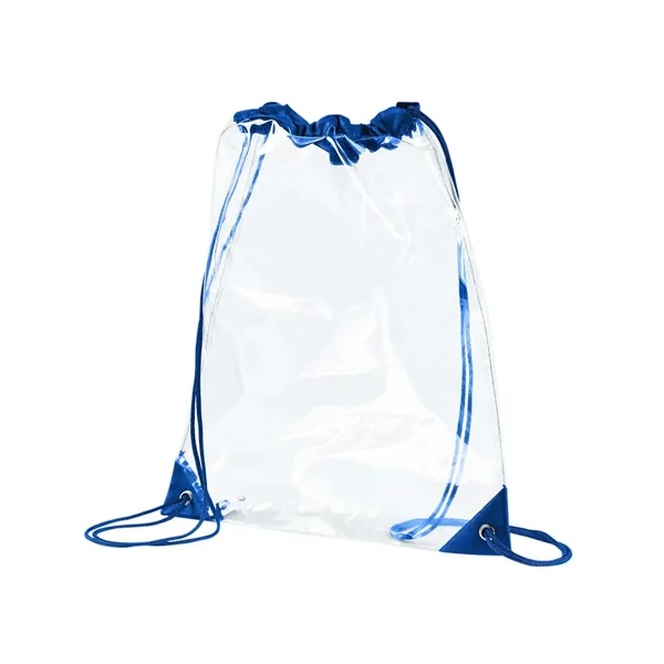BAGedge PVC Clear Drawstring Bag - BAGedge PVC Clear Drawstring Bag - Image 3 of 4