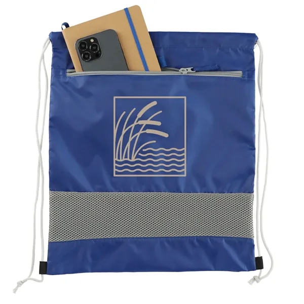 Sparks Recycled Drawstring Bag - Sparks Recycled Drawstring Bag - Image 15 of 19