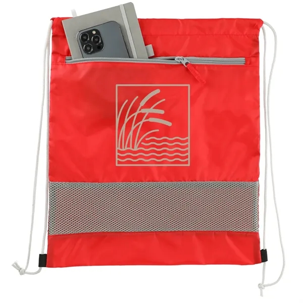 Sparks Recycled Drawstring Bag - Sparks Recycled Drawstring Bag - Image 10 of 19