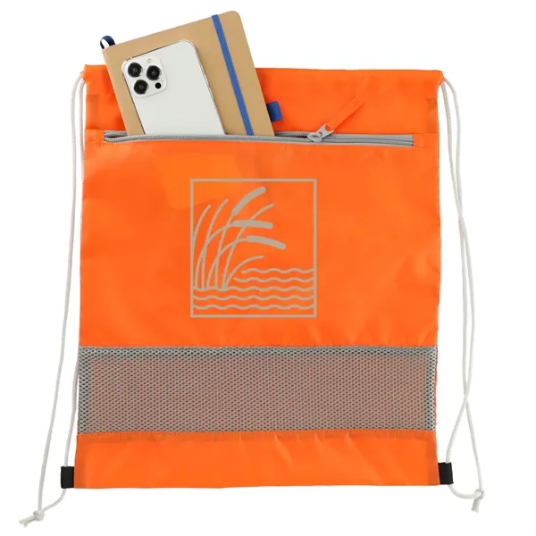 Sparks Recycled Drawstring Bag - Sparks Recycled Drawstring Bag - Image 6 of 19