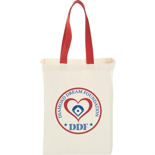 Nebraska 5oz Cotton Canvas Grocery Tote - Nebraska 5oz Cotton Canvas Grocery Tote - Image 1 of 12