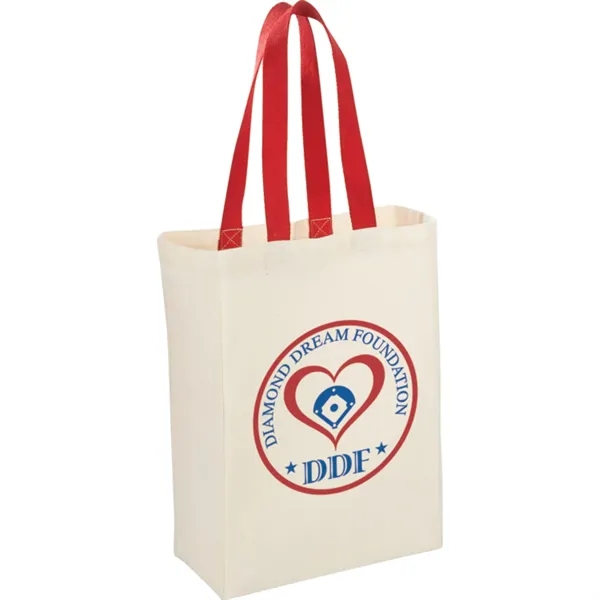Nebraska 5oz Cotton Canvas Grocery Tote - Nebraska 5oz Cotton Canvas Grocery Tote - Image 2 of 12