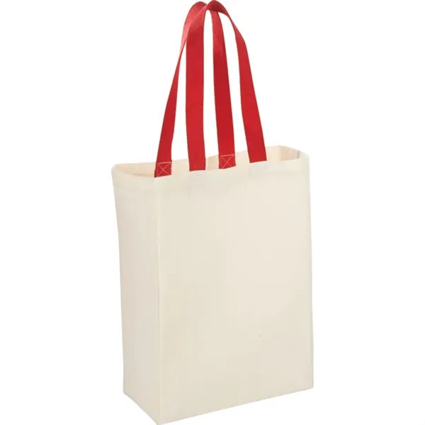 Nebraska 5oz Cotton Canvas Grocery Tote - Nebraska 5oz Cotton Canvas Grocery Tote - Image 5 of 12