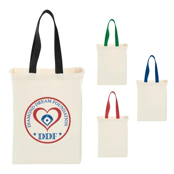 Nebraska 5oz Cotton Canvas Grocery Tote - Nebraska 5oz Cotton Canvas Grocery Tote - Image 7 of 12