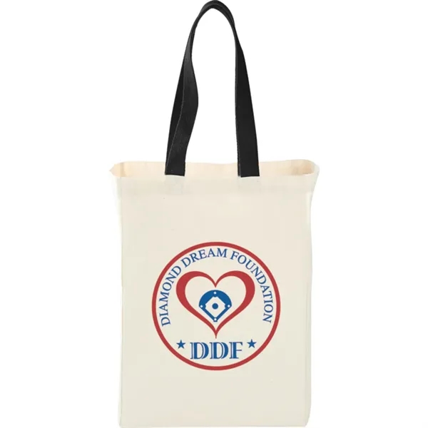 Nebraska 5oz Cotton Canvas Grocery Tote - Nebraska 5oz Cotton Canvas Grocery Tote - Image 8 of 12