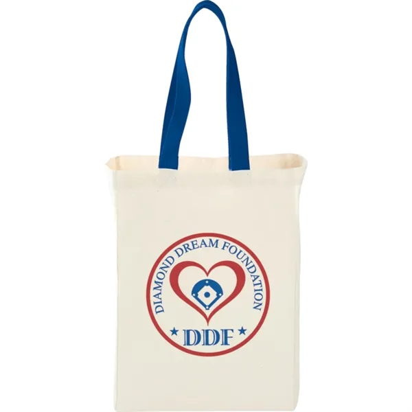 Nebraska 5oz Cotton Canvas Grocery Tote - Nebraska 5oz Cotton Canvas Grocery Tote - Image 10 of 12