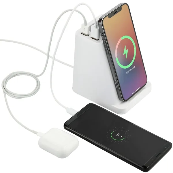 Wireless Charger Pen Holder/Dual Outputs - Wireless Charger Pen Holder/Dual Outputs - Image 8 of 9