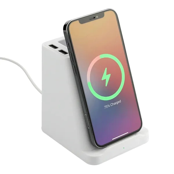 Wireless Charger Pen Holder/Dual Outputs - Wireless Charger Pen Holder/Dual Outputs - Image 9 of 9