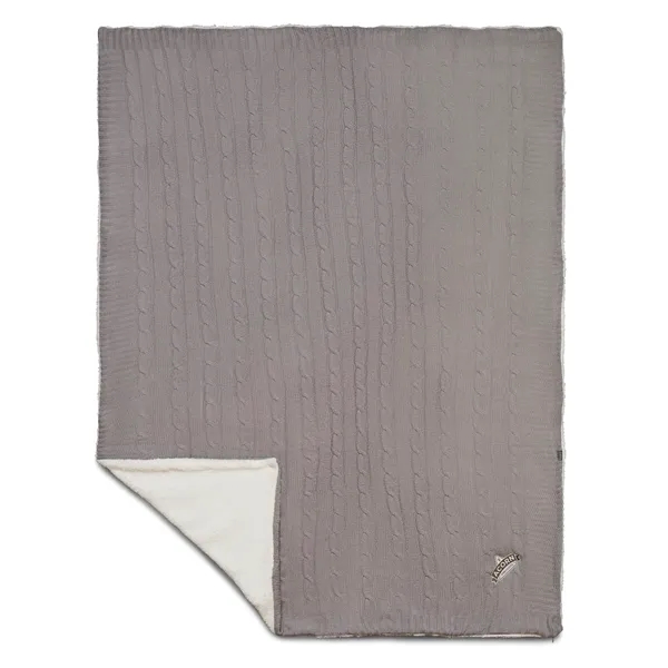 Field & Co.® Cable Knit Sherpa Blanket - Field & Co.® Cable Knit Sherpa Blanket - Image 13 of 23