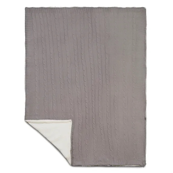 Field & Co.® Cable Knit Sherpa Blanket - Field & Co.® Cable Knit Sherpa Blanket - Image 16 of 23