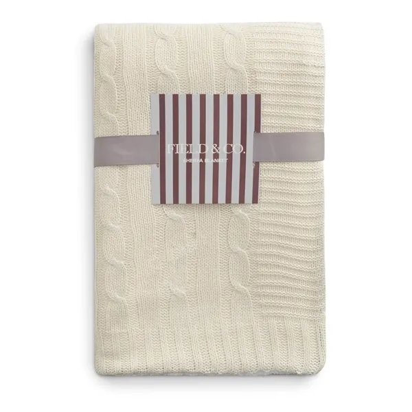 Field & Co.® Cable Knit Sherpa Blanket - Field & Co.® Cable Knit Sherpa Blanket - Image 11 of 23