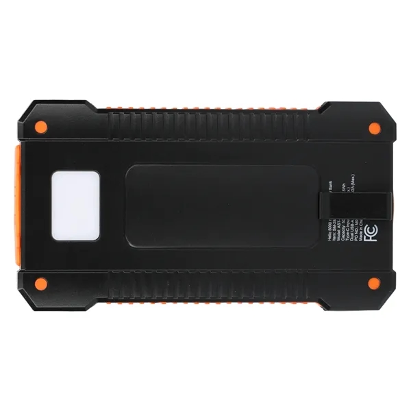 Helio 5000 mAh Solar Power Bank - Helio 5000 mAh Solar Power Bank - Image 5 of 10