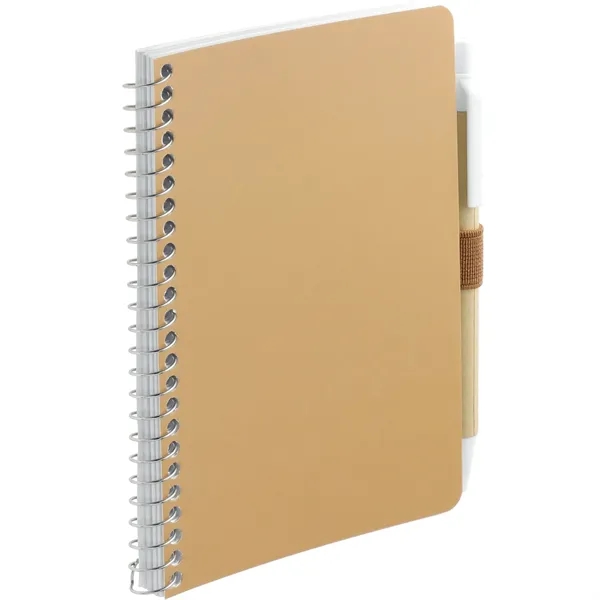 FSC® Mix 4" x 6" Pocket Spiral Notebook with Pen - FSC® Mix 4" x 6" Pocket Spiral Notebook with Pen - Image 21 of 27