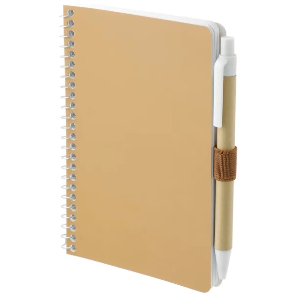 FSC® Mix 4" x 6" Pocket Spiral Notebook with Pen - FSC® Mix 4" x 6" Pocket Spiral Notebook with Pen - Image 19 of 27