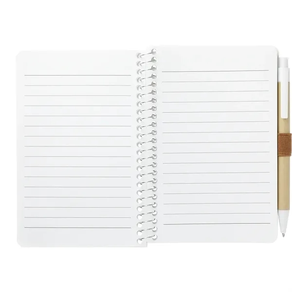 FSC® Mix 4" x 6" Pocket Spiral Notebook with Pen - FSC® Mix 4" x 6" Pocket Spiral Notebook with Pen - Image 17 of 27