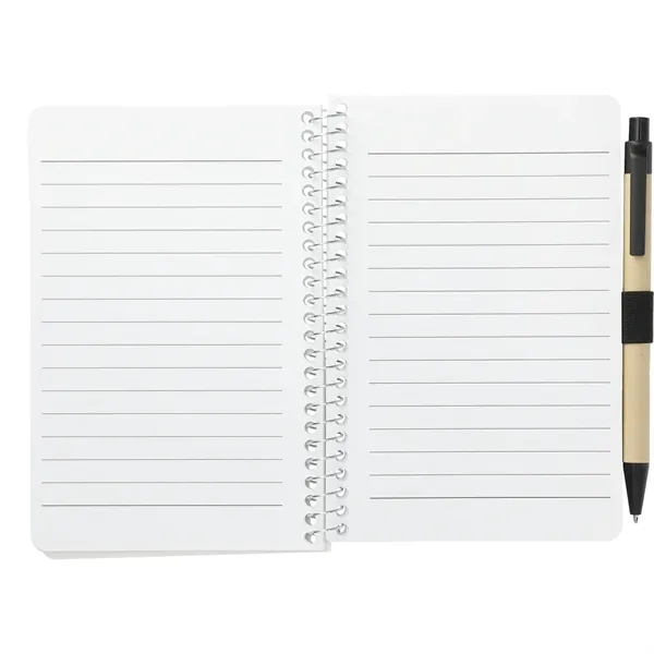 FSC® Mix 4" x 6" Pocket Spiral Notebook with Pen - FSC® Mix 4" x 6" Pocket Spiral Notebook with Pen - Image 4 of 27