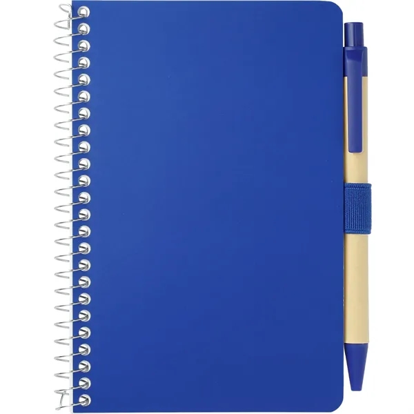 FSC® Mix 4" x 6" Pocket Spiral Notebook with Pen - FSC® Mix 4" x 6" Pocket Spiral Notebook with Pen - Image 10 of 27