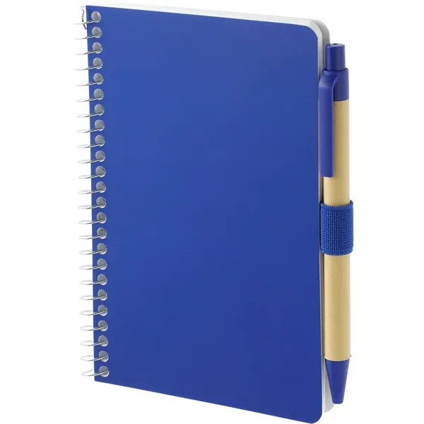 FSC® Mix 4" x 6" Pocket Spiral Notebook with Pen - FSC® Mix 4" x 6" Pocket Spiral Notebook with Pen - Image 13 of 27