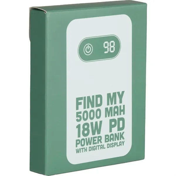 Find My 5000 mAh 18W PD Power Bank/Digital Display - Find My 5000 mAh 18W PD Power Bank/Digital Display - Image 15 of 15