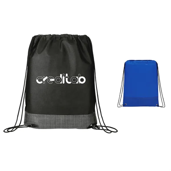 Crossweave Heat Sealed Drawstring Bag - Crossweave Heat Sealed Drawstring Bag - Image 0 of 6