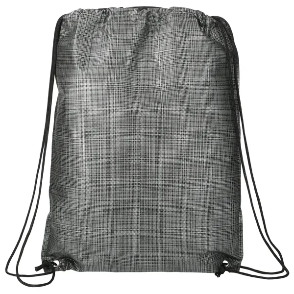 Crossweave Heat Sealed Drawstring Bag - Crossweave Heat Sealed Drawstring Bag - Image 4 of 6