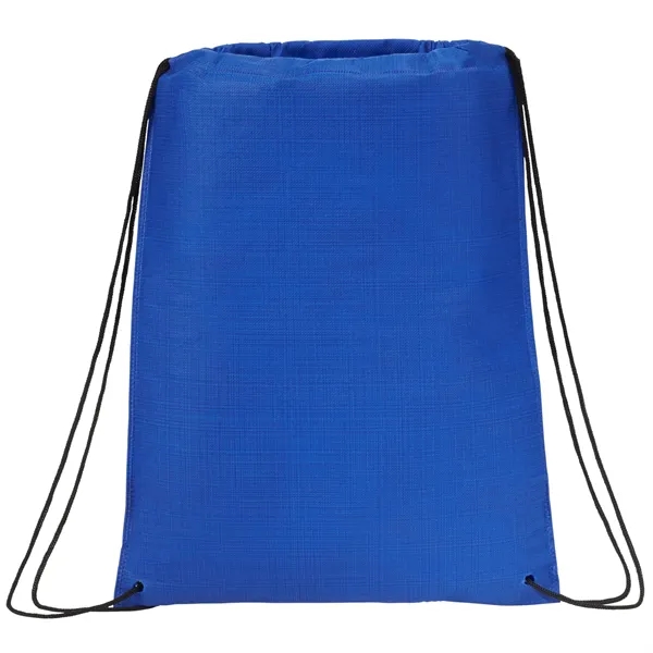 Crossweave Heat Sealed Drawstring Bag - Crossweave Heat Sealed Drawstring Bag - Image 6 of 6