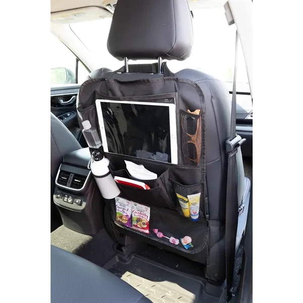 Recycled Back Seat Car Organizer - Recycled Back Seat Car Organizer - Image 2 of 2