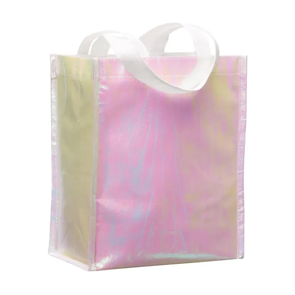 Iridescent Non-Woven Gift Tote - Iridescent Non-Woven Gift Tote - Image 4 of 5