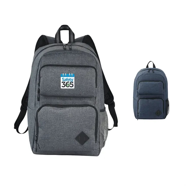 Graphite Deluxe 15" Computer Backpack - Graphite Deluxe 15" Computer Backpack - Image 2 of 15