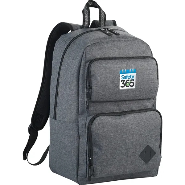 Graphite Deluxe 15" Computer Backpack - Graphite Deluxe 15" Computer Backpack - Image 3 of 15