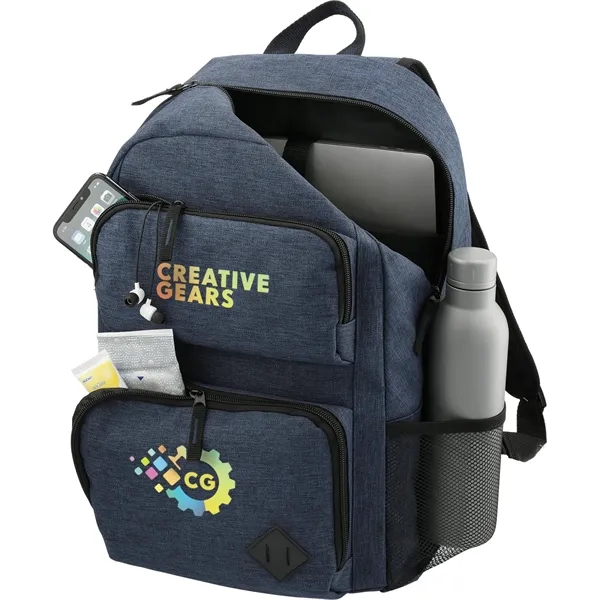 Graphite Deluxe 15" Computer Backpack - Graphite Deluxe 15" Computer Backpack - Image 9 of 15