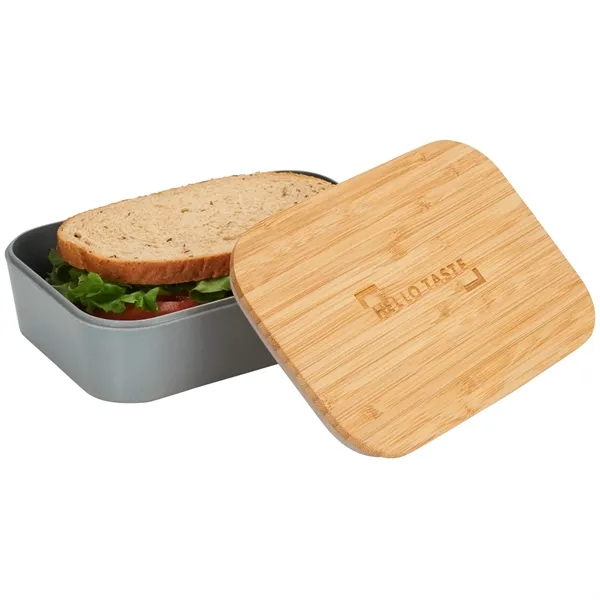 Bamboo Fiber Lunch Box with Cutting Board Lid - Bamboo Fiber Lunch Box with Cutting Board Lid - Image 20 of 27