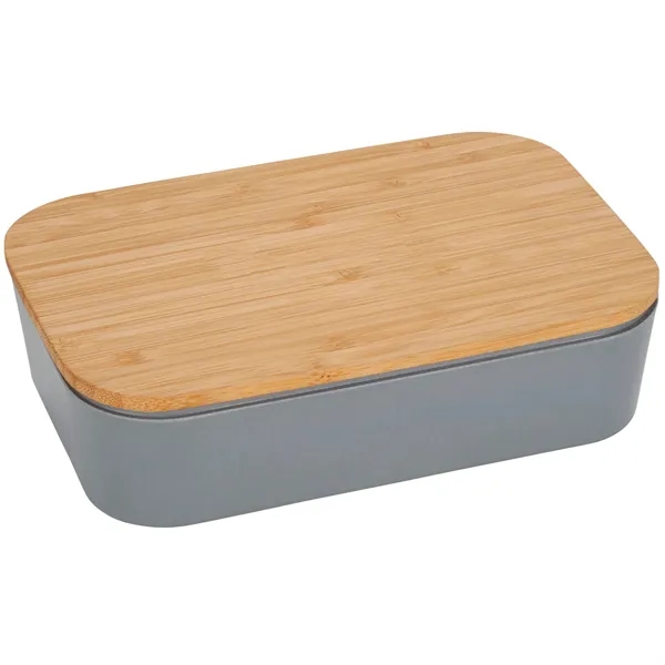Bamboo Fiber Lunch Box with Cutting Board Lid - Bamboo Fiber Lunch Box with Cutting Board Lid - Image 25 of 27
