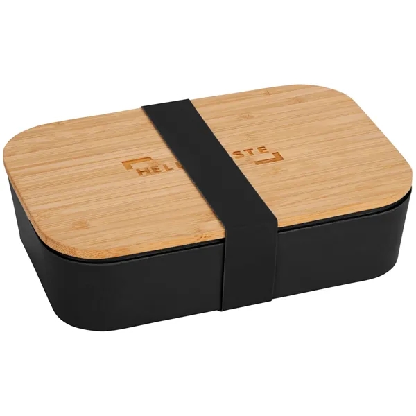 Bamboo Fiber Lunch Box with Cutting Board Lid - Bamboo Fiber Lunch Box with Cutting Board Lid - Image 12 of 27