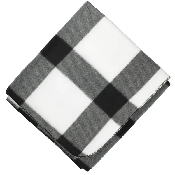 Buffalo Plaid Fleece Blanket - Buffalo Plaid Fleece Blanket - Image 12 of 14