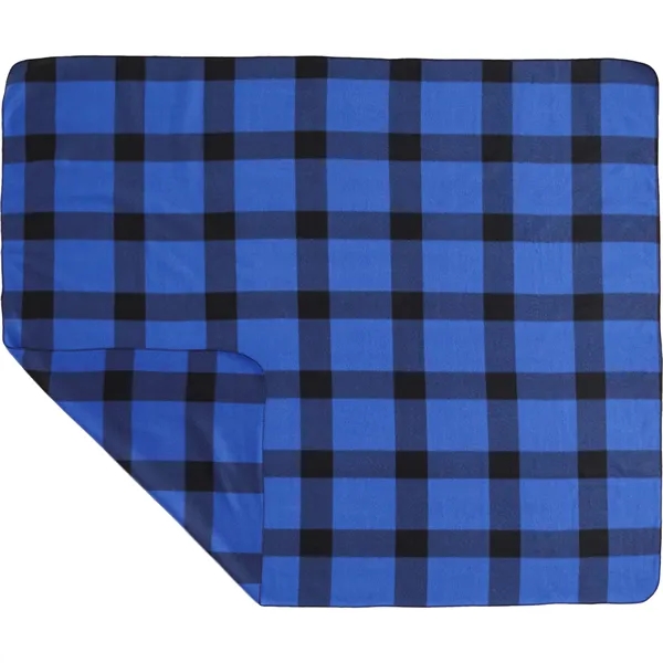 Buffalo Plaid Fleece Blanket - Buffalo Plaid Fleece Blanket - Image 2 of 14