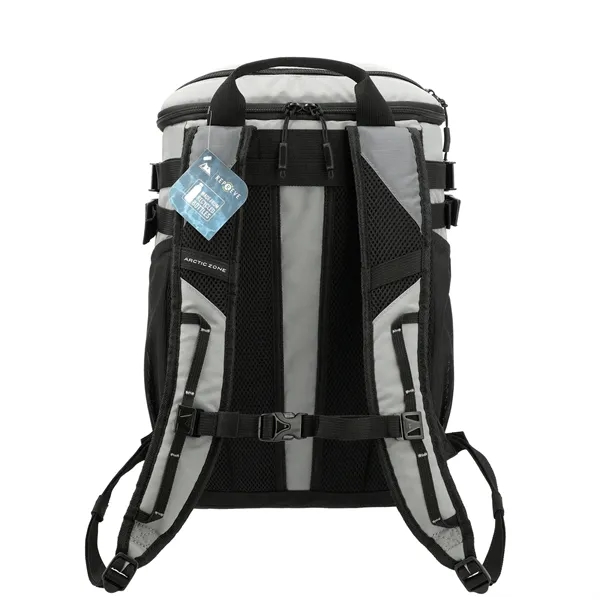 Arctic Zone® Repreve® Backpack Cooler with Sling - Arctic Zone® Repreve® Backpack Cooler with Sling - Image 3 of 9