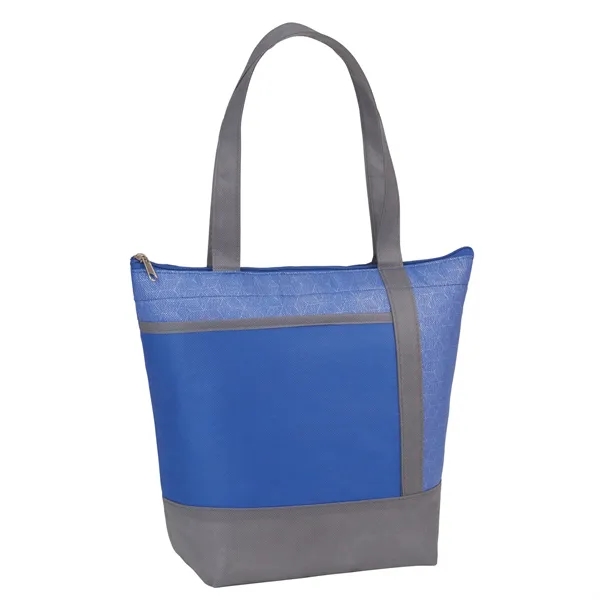 Chrome Non-Woven 9 Can Lunch Cooler - Chrome Non-Woven 9 Can Lunch Cooler - Image 13 of 14