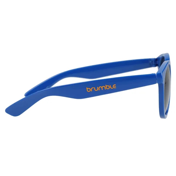 Custom Rhodri Recycled Round Sunglasses
