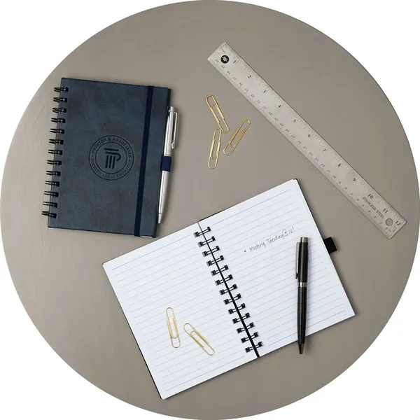 Custom 5' x 7' FSC® Recycled Morano Spiral Journal