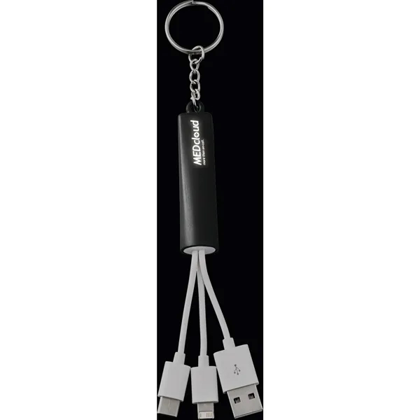 Custom Route Light Up Logo 3-in-1 Cable